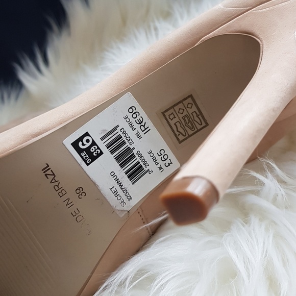 Topshop Platform Nude Heels - Picture 6 of 6